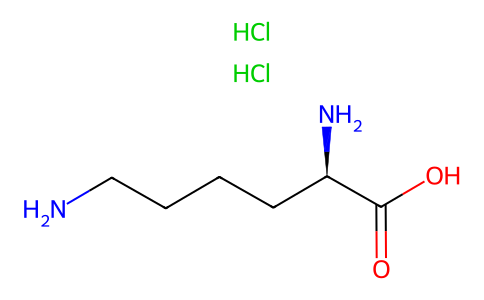 Lysine dihydrochloride, D- 10303-72-7